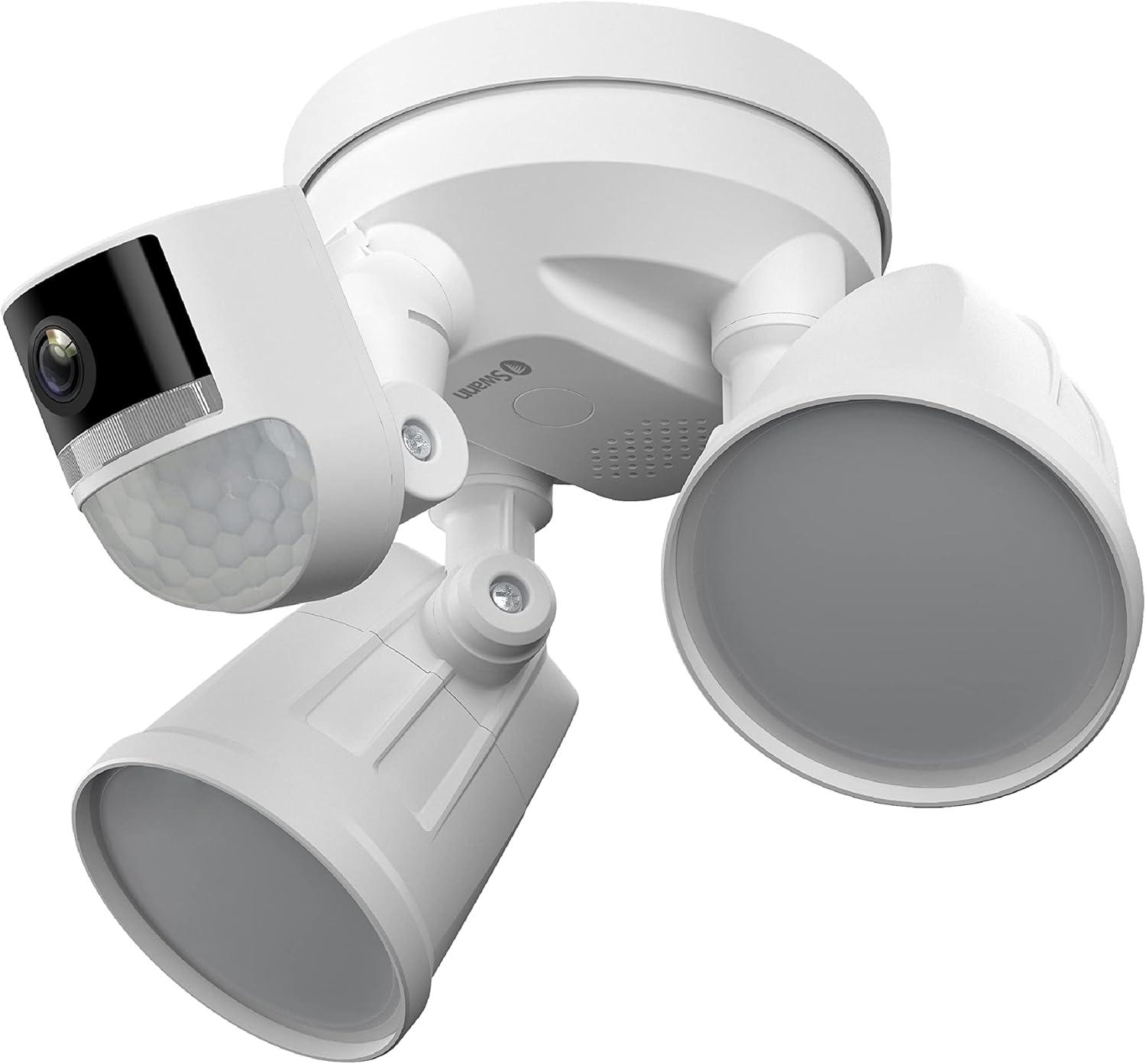 Swann 4K UHD Wired 2600 Lumen Outdoor WiFi Motion Security Floodlight Camera
