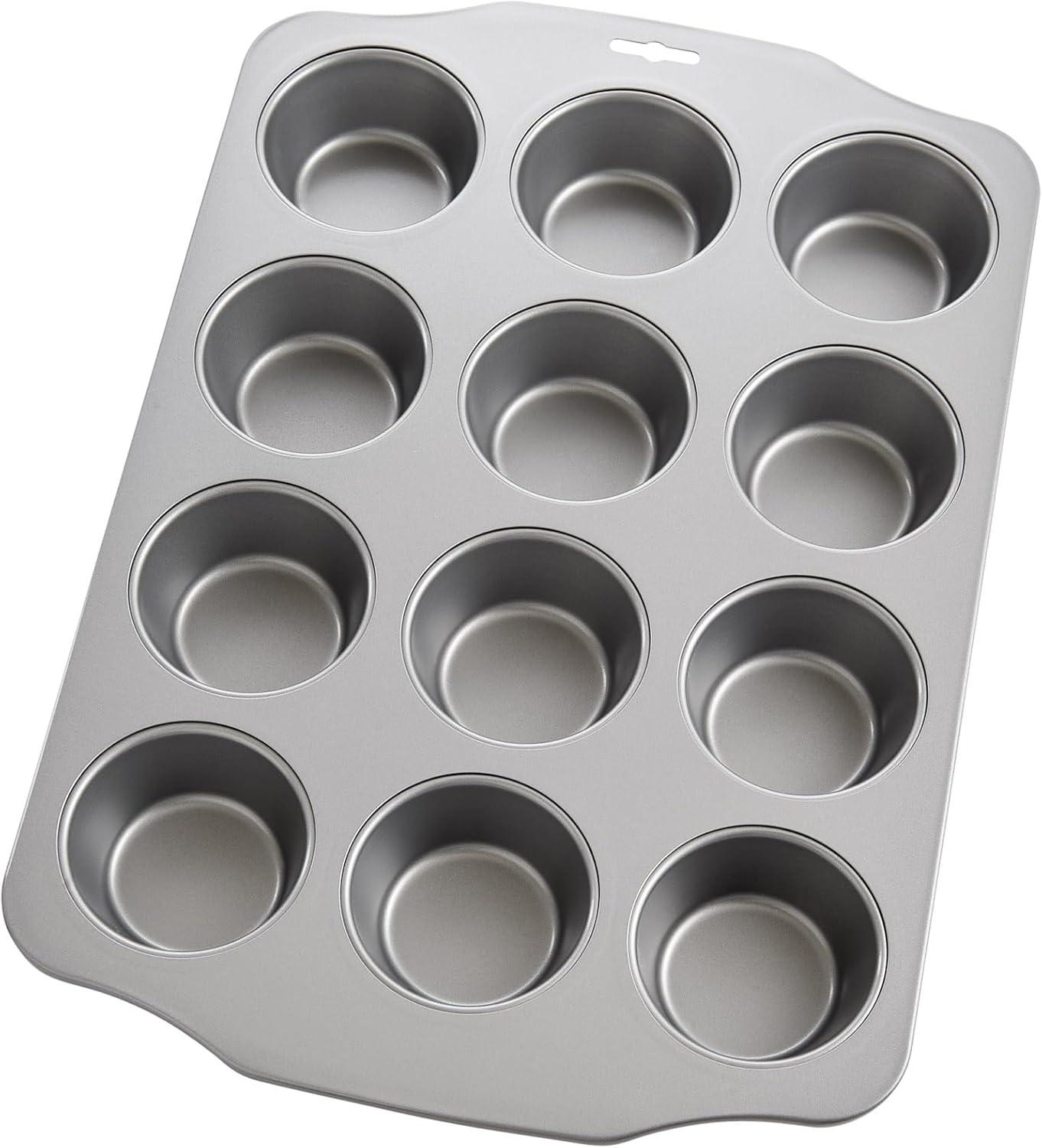 Non-Stick Carbon Steel 12-Cup Muffin Pan