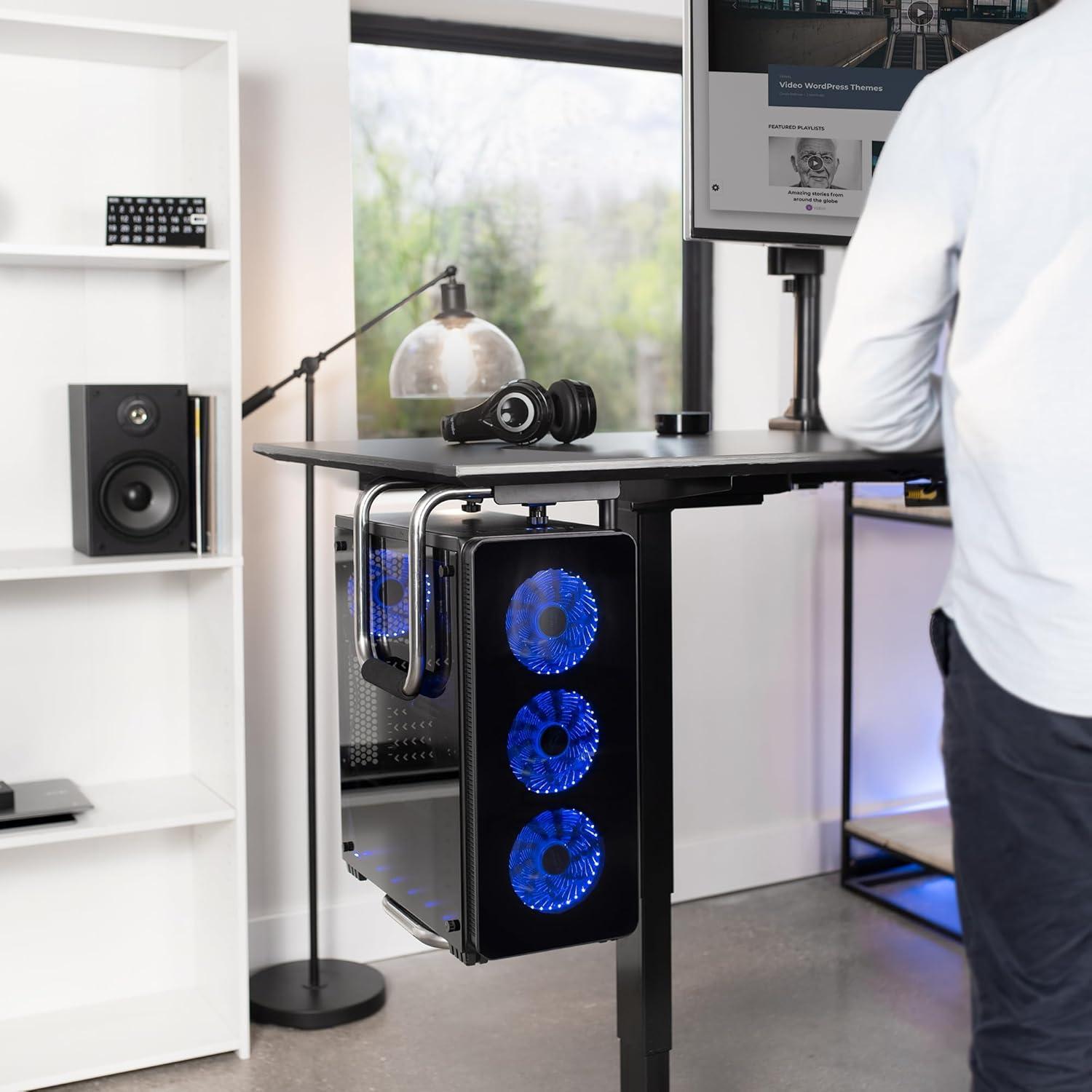 Vivo Heavy Duty Under Desk PC Mount