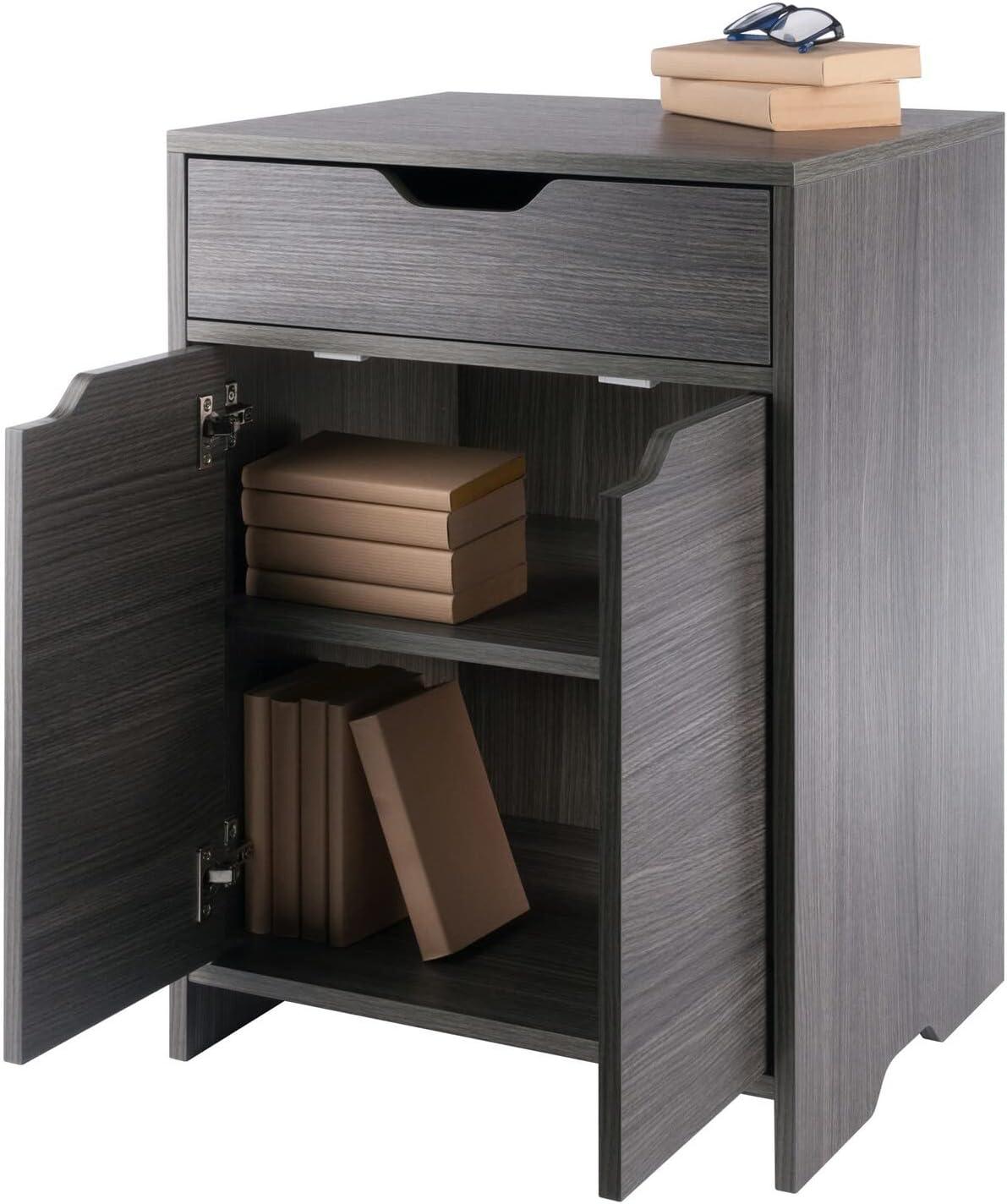 Nova 1 Drawer Storage Cabinet - Winsome