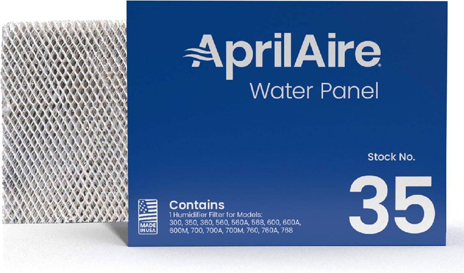 AprilAire 35 Replacement Water Panel for AprilAire Whole-House Humidifier Models 350, 360, 560, 560A, 568, 600, 600A, 600M, 700, 700A, 700M, 760, 760A, 768 (Pack of 2)