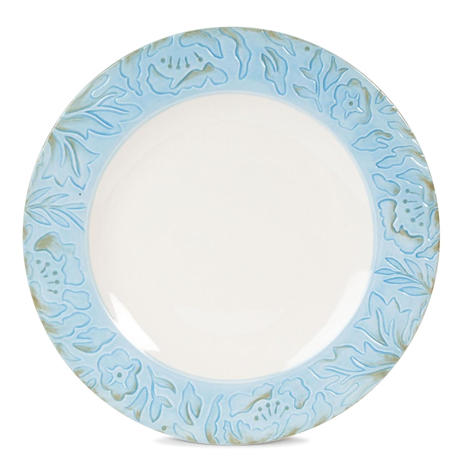 Fitz and Floyd Fitz and Floyd Toulouse Blue 12-Pc Dinnerware Set, Service For 4
