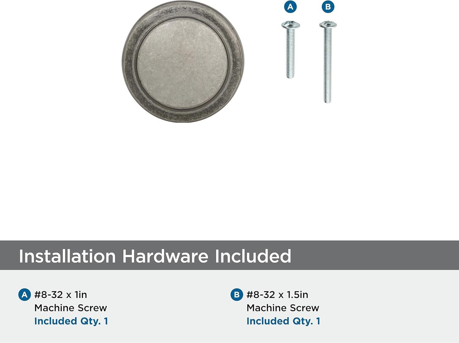 Highland Ridge 1 3/16" Diameter Mushroom Knob