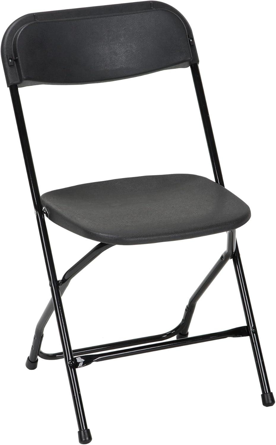 ZOWN Premium Commercial Plastic Stacking, Indoor/Outdoor Folding Chair