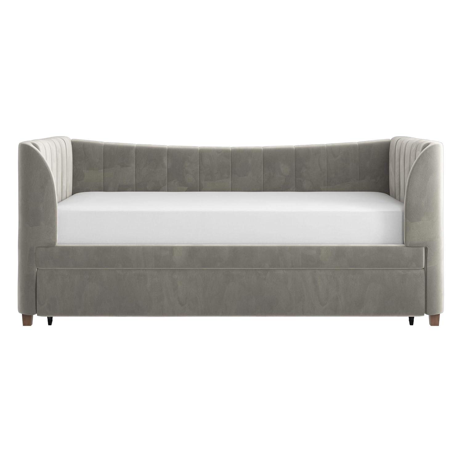 Valentina Twin Upholstered Daybed with Trundle