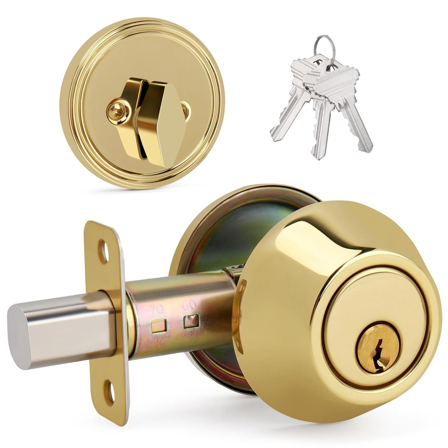 Design House Single Cylinder Deadbolt