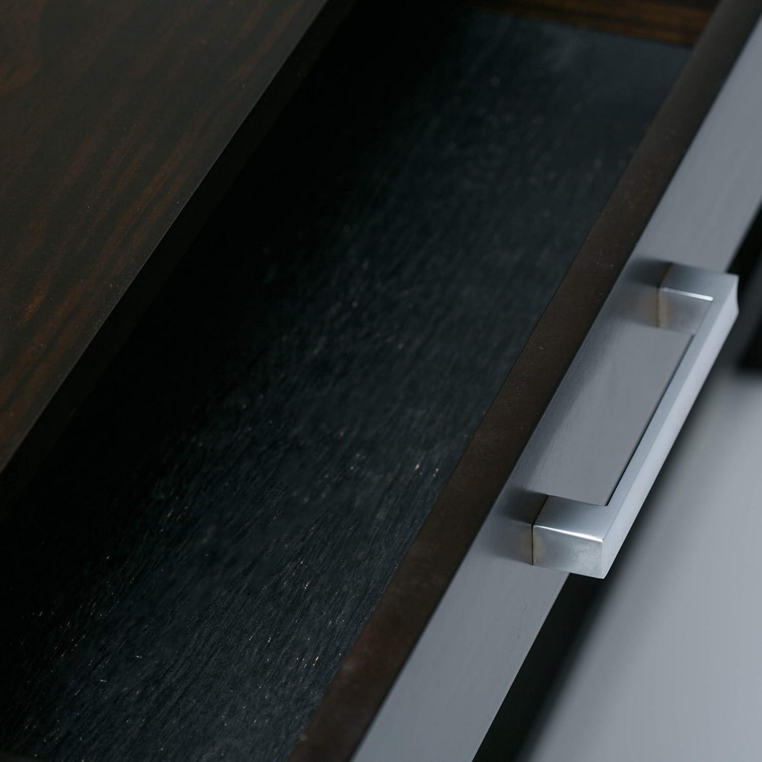 Simpli Home Kitchener 47"W Solid Wood Contemporary Storage Console Table with 2 Drawers and Bottom Storage Shelf