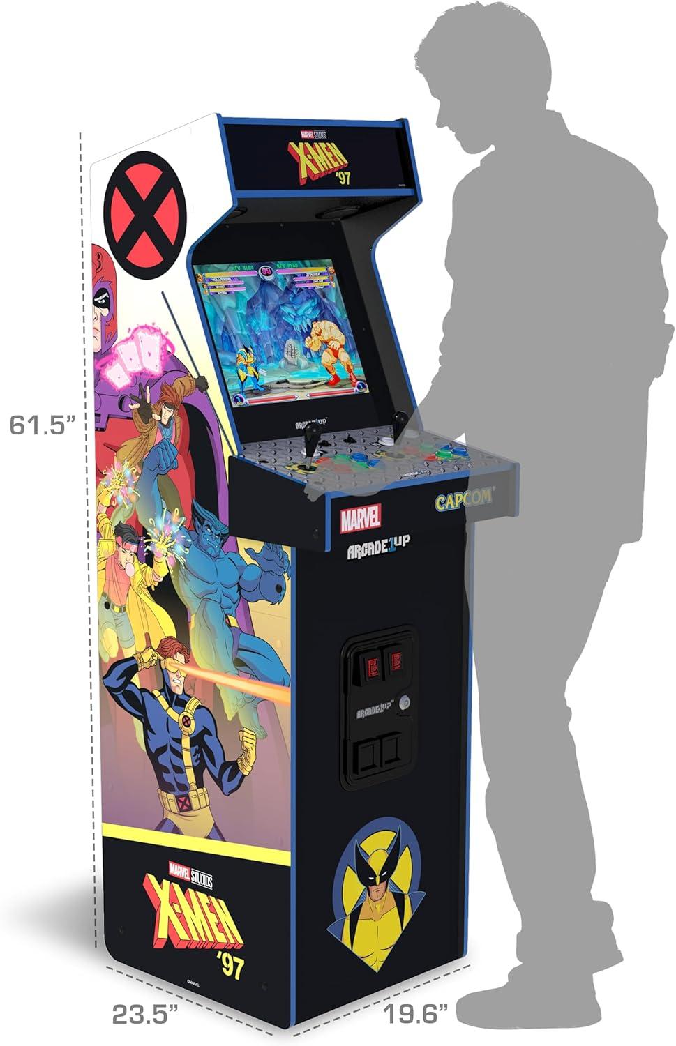 Arcade 1Up Arcade1Up Marvel Vs. Capcom 2 X-Men ‘97 Edition Deluxe Arcade Machine 8 Games in 1