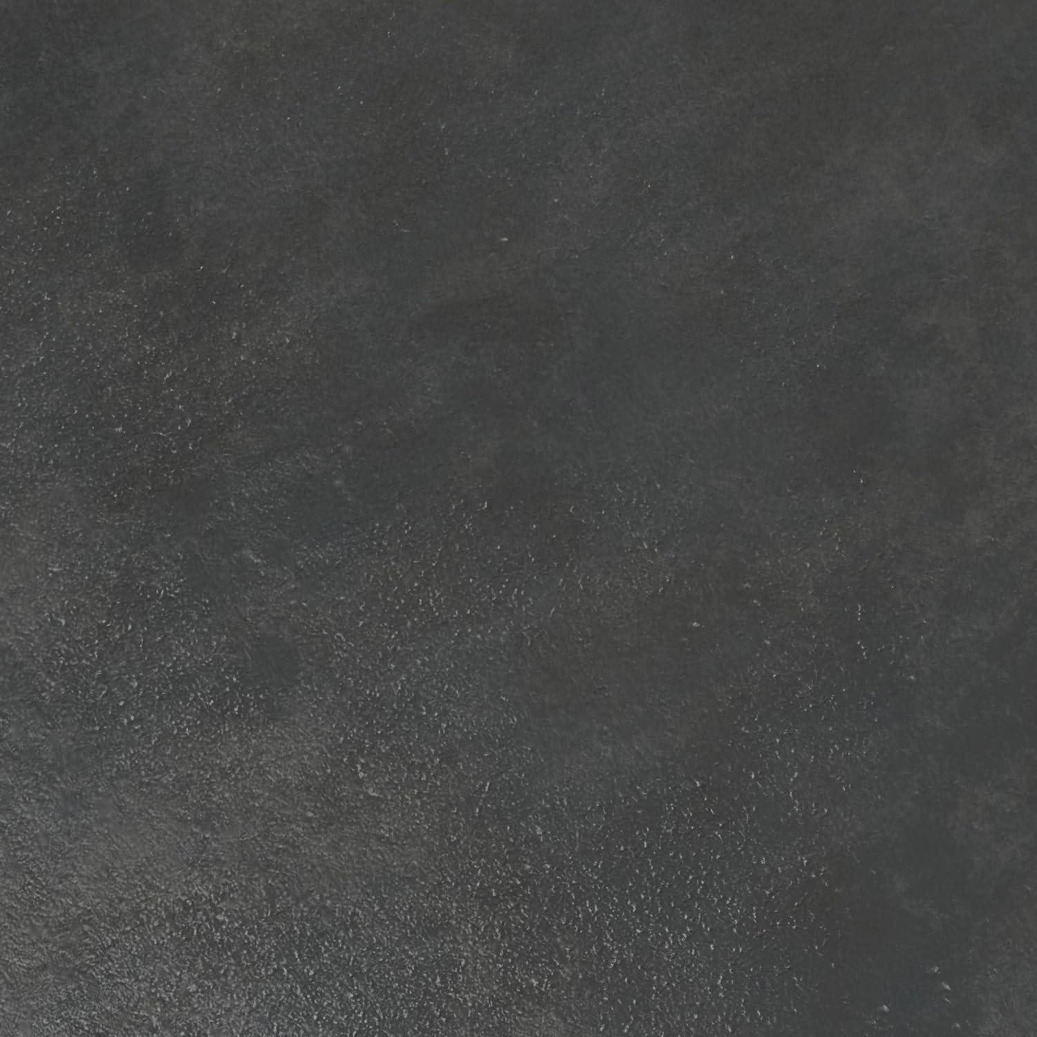 Simpli Home Alexa 30"W Cast Aluminum Mid-Century Modern Round Coffee Table with Pedestal Base, Fully Assembled