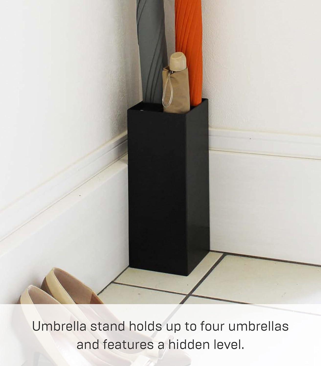 Yamazaki Home Umbrella Stand - Storage For Umbrellas And Walking Canes, Steel