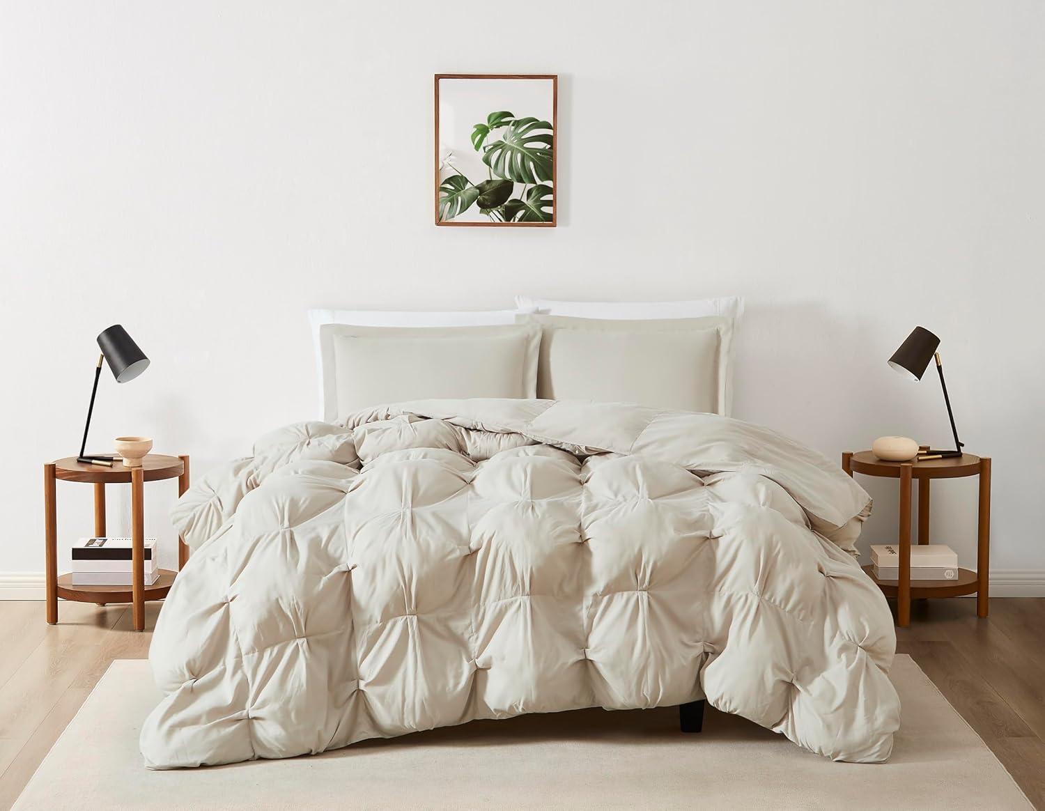 Truly Soft Truly Soft Cloud Puffer Comforter Set – Overfilled, Soft Microfiber