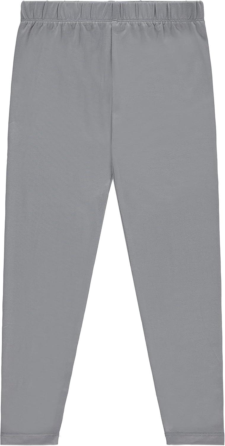 Girls' Pink and Gray Leopard Print Fashion Essentials - 4pc Set