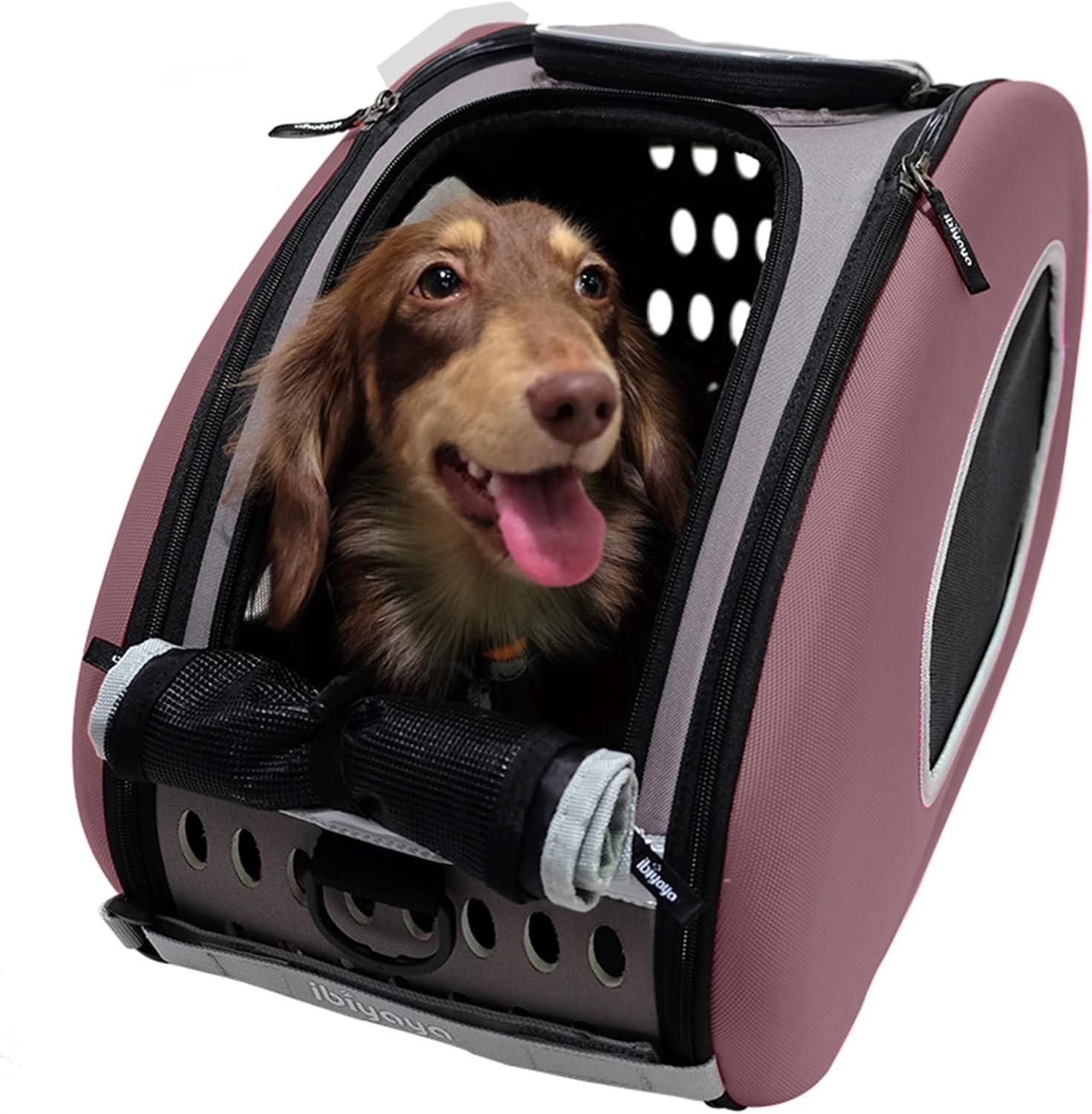 Ibiyaya 5-in-1 EVA Pet Carrier-Stroller