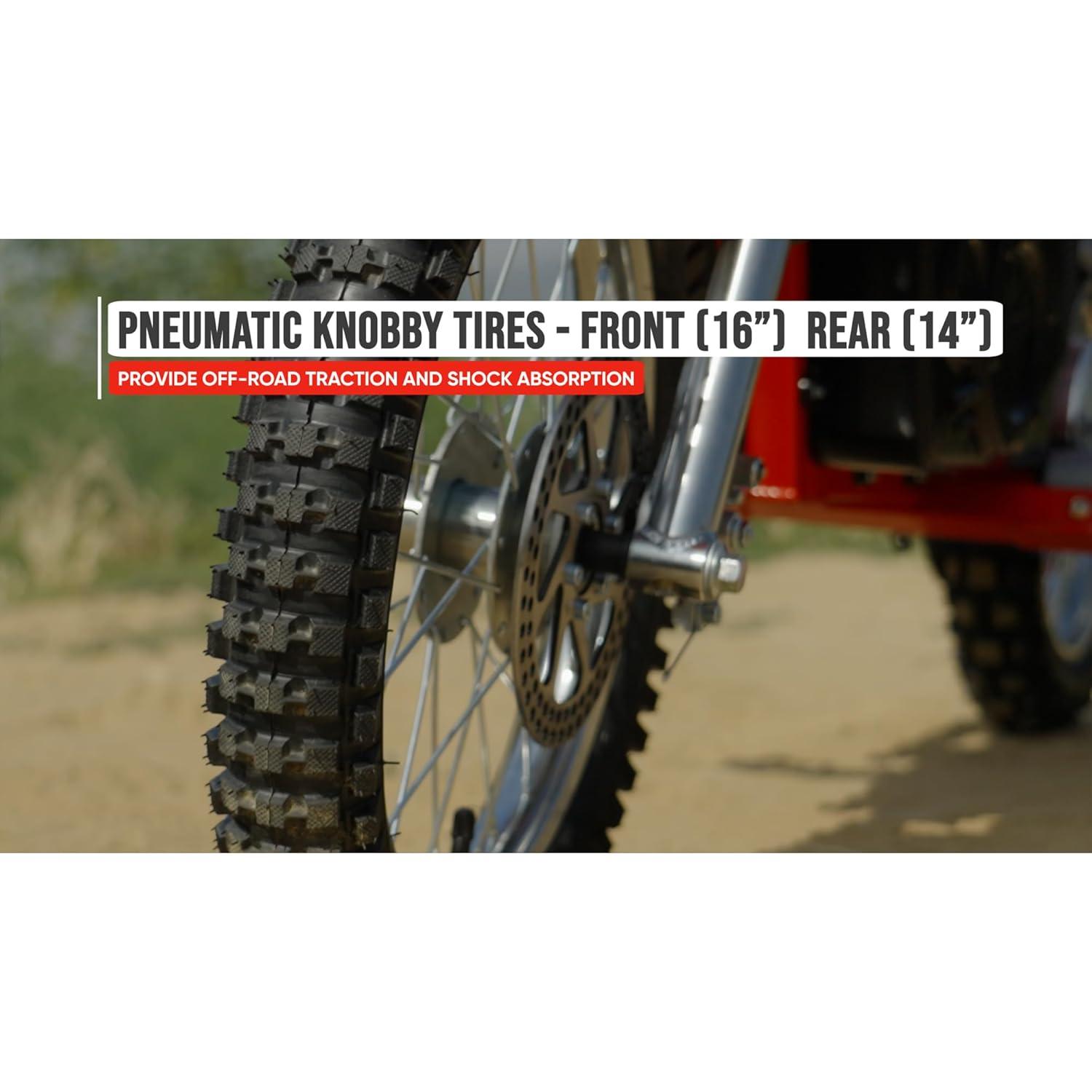 Razor Boy's 16" Dirt Rocket MX500 High Performance Electric Motocross Bike
