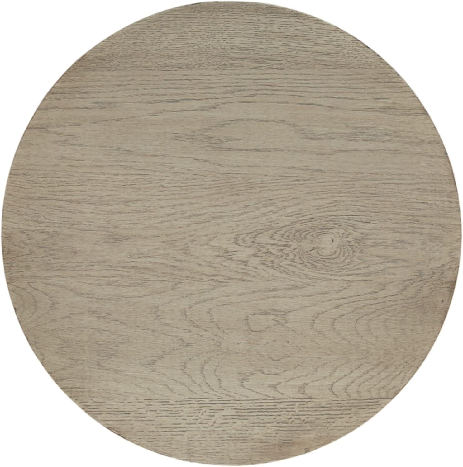 Dalenville End Table Black/Gray/Brown/Beige - Signature Design by Ashley: Contemporary Round Accent Table, Aluminum Frame