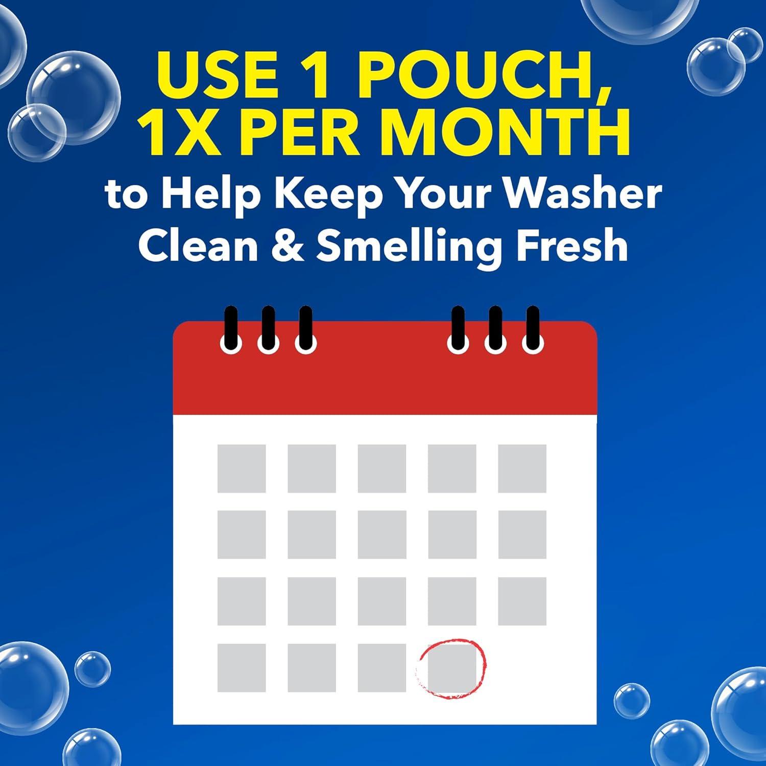 OxiClean Washing Machine Cleaner with Odor Blasters, 4 Count 11.28 oz