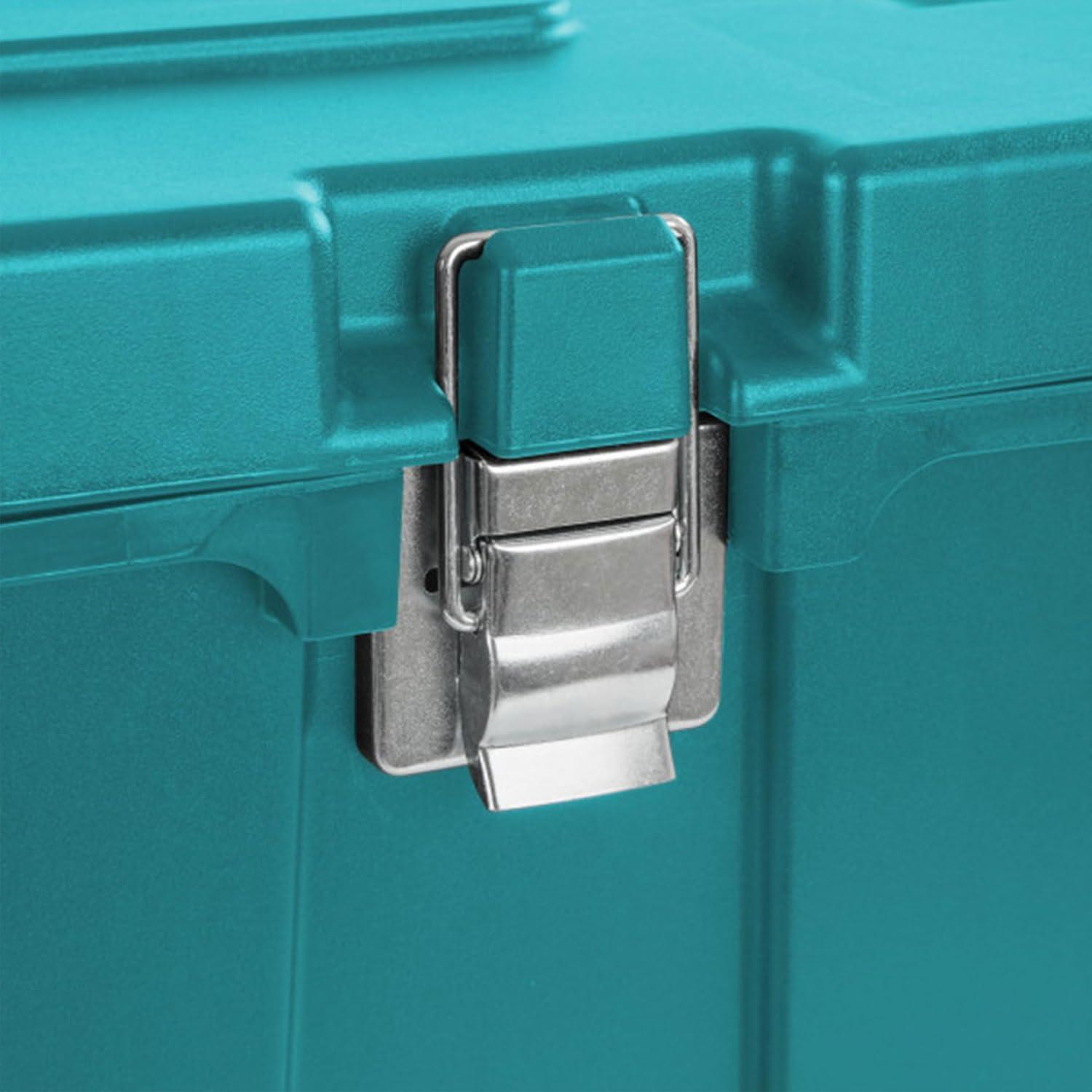 Sterilite Wheeled Footlocker, Plastic Utility Storage Container