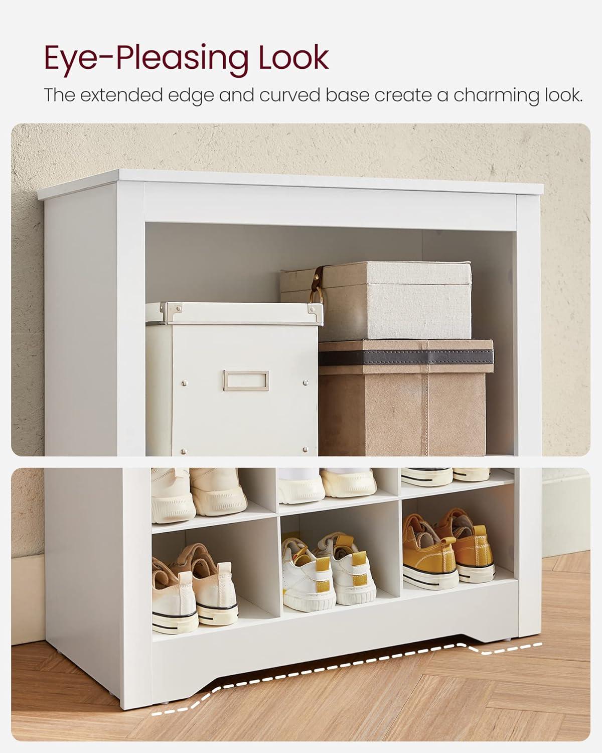 Shoe Storage Cabinet 10 Tier Shoe Rack Organizer Holds Up to 30 Pairs of Shoes for Entryway Bedroom