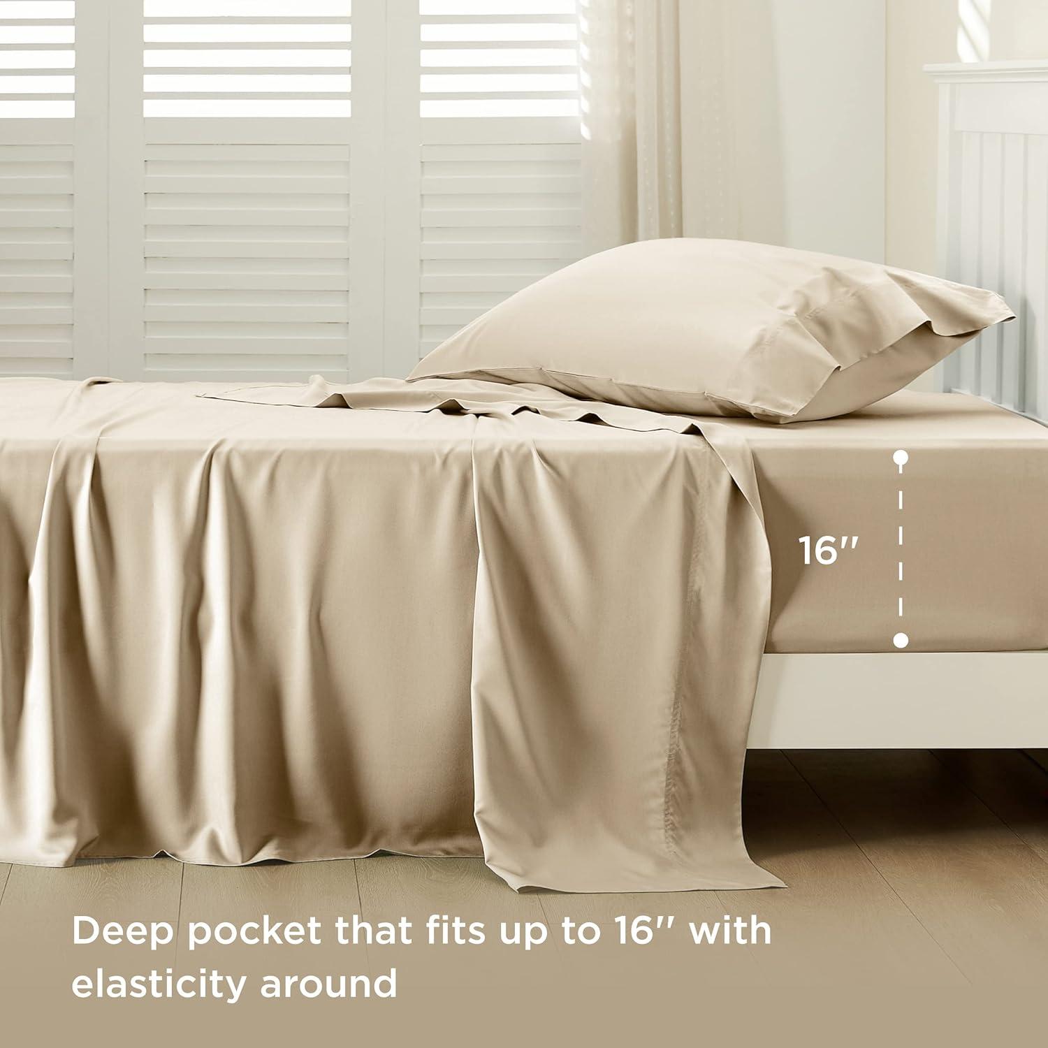 Rayon Derived from Bamboo Sheet Set - Bedsure