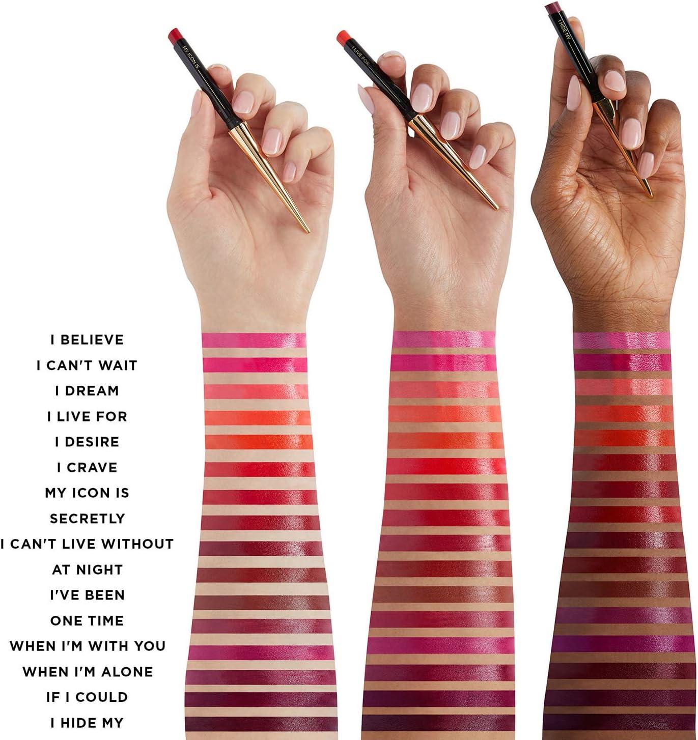 Terracotta Rose Long-Wearing Satin Liquid Lipstick with Gold Applicator