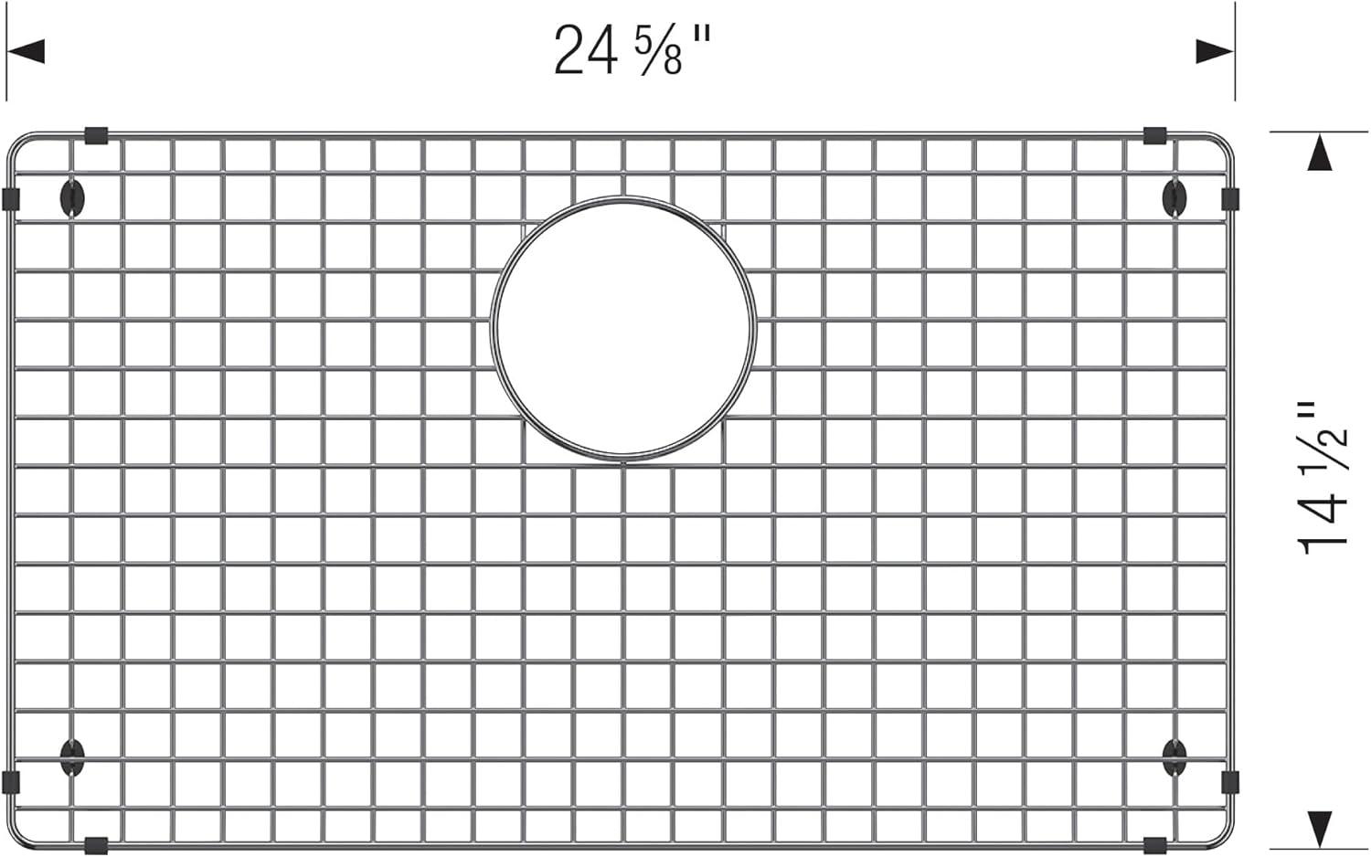 Blanco Quatrus Stainless Steel Kitchen Sink Grid