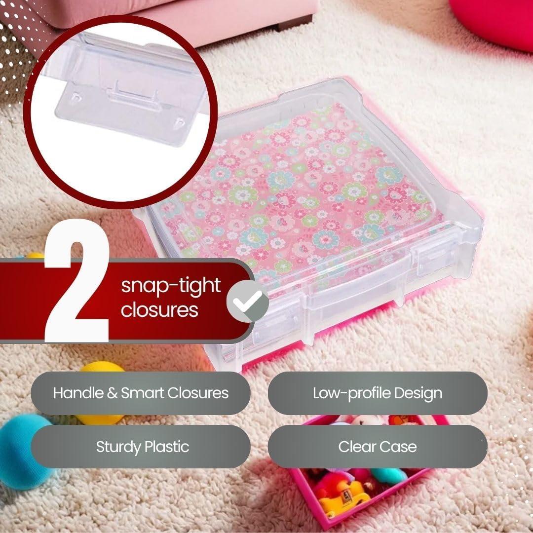 ArtBin Essentials Box-14.125"X13.625"X3" Translucent