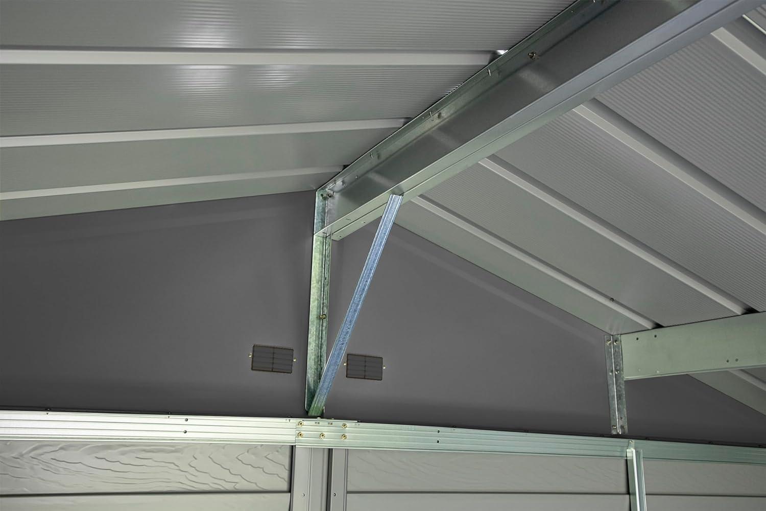 Arrow 10 ft. W x 14 ft. D Steel Horizontal Storage Shed