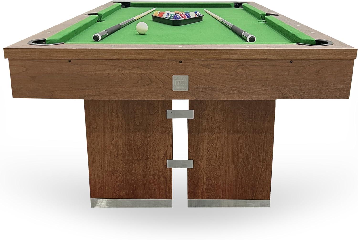 Freetime Fun 7 FT 3 in 1 Multi Game Pool Table with Dining Top Pool Table Ping Pong Table Combo, Includes Pool Table Accessories and Tennis Paddles - SKU RB5900A