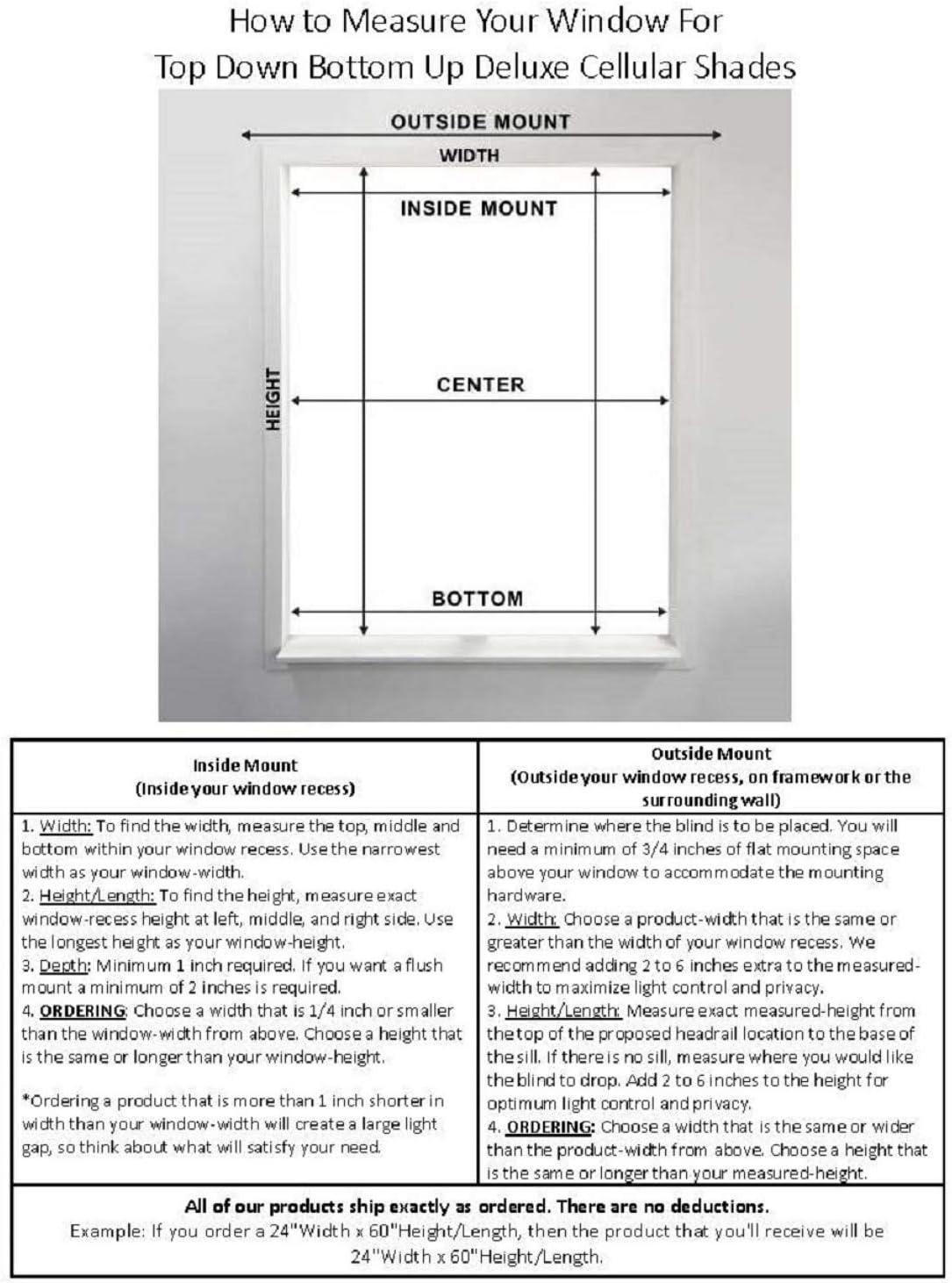 Grey Light Filtering Cordless Cellular Shades 26" x 60"