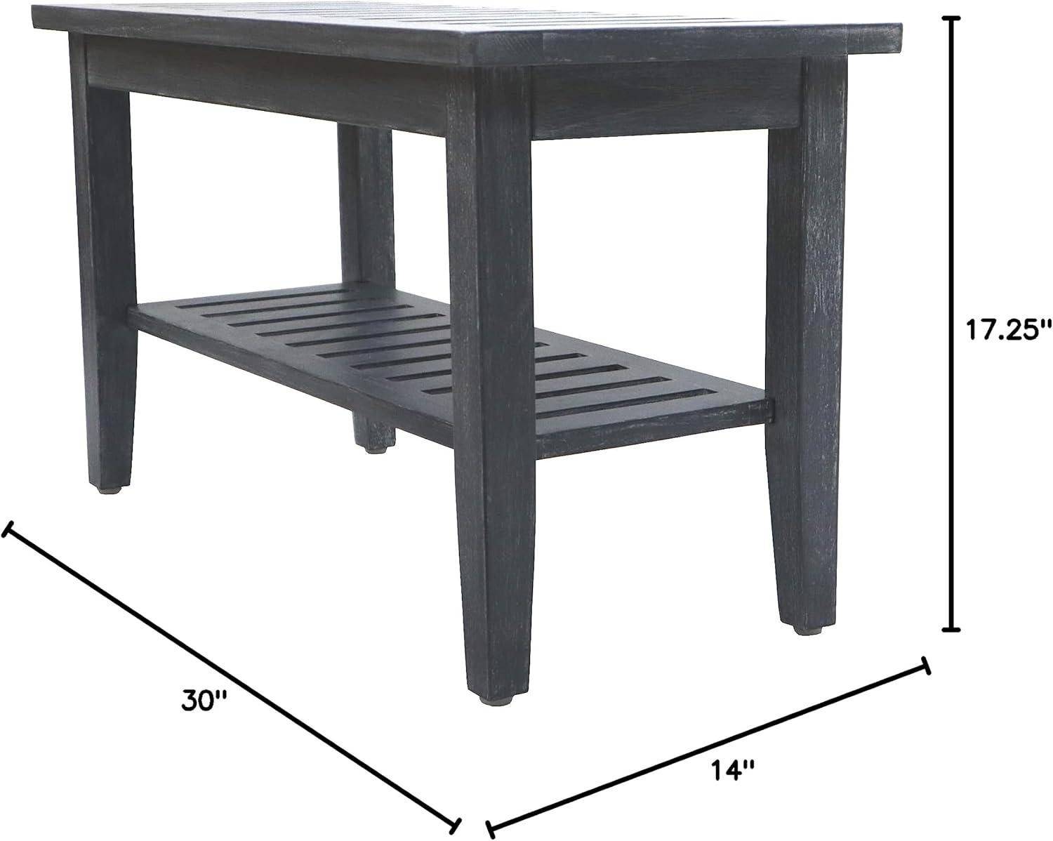 Redmon Storage Bench, Grey