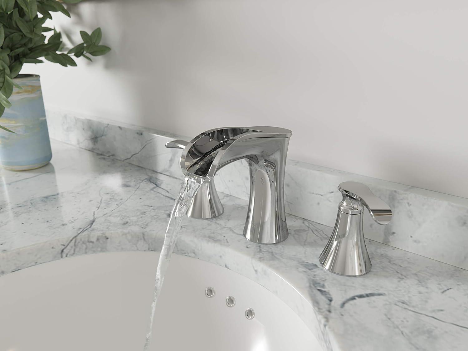 Jaida Widespread Bathroom Faucet with Drain Assembly