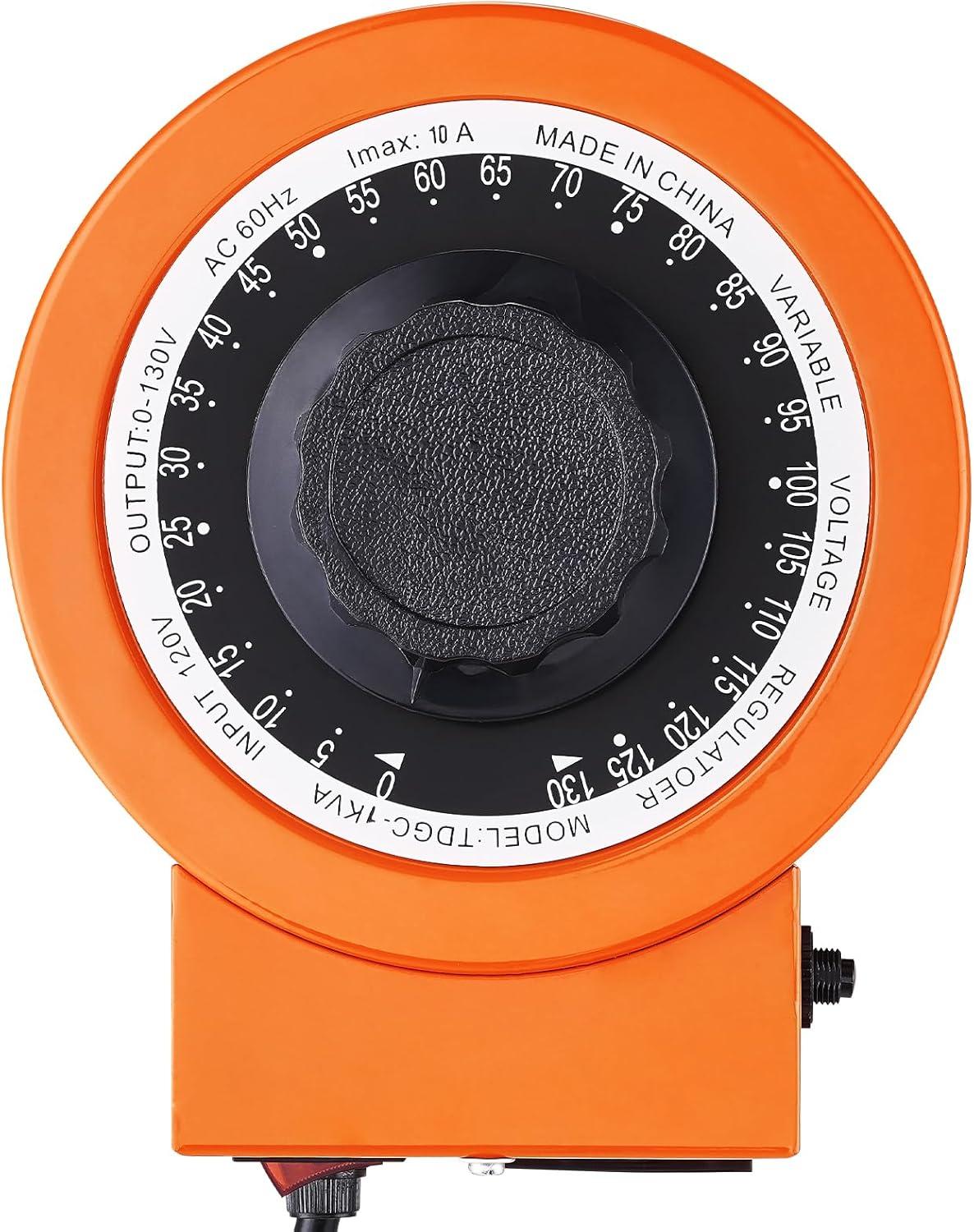 VEVOR VEVOR 500VA Auto Variable Voltage Transformer, 15.3 Amp, 110V Input 0-130V Output AC Voltag KBBYQZZBS5002NBX7V1