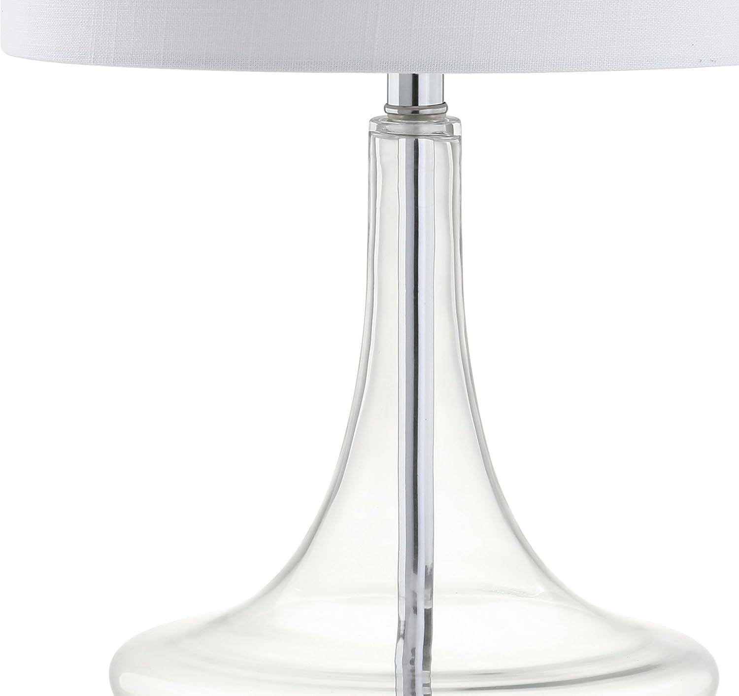 JONATHAN Y Cecile Glass Teardrop LED Table Lamp