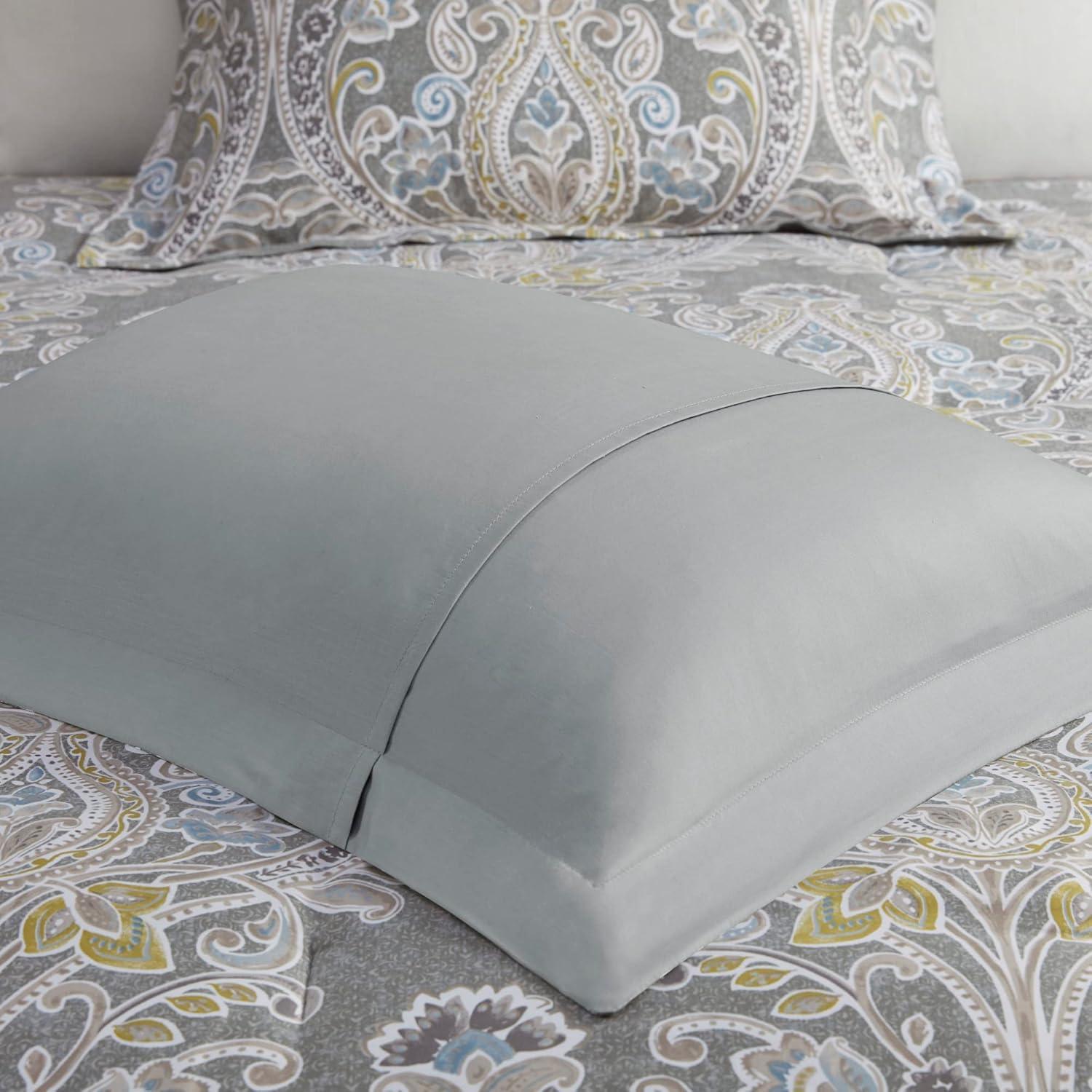 Hallie Gray King 6-Piece Cotton Comforter Set