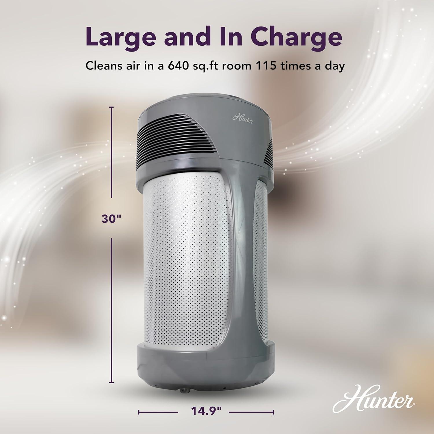 Hunter HP800 Air Purifiers for Home Large Room and Bedroom.