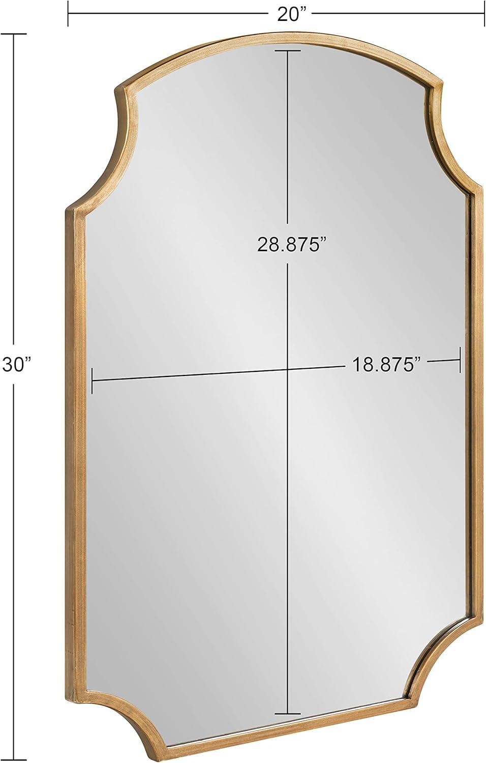 Carlow Framed Wall Mirror - Kate & Laurel All Things Decor