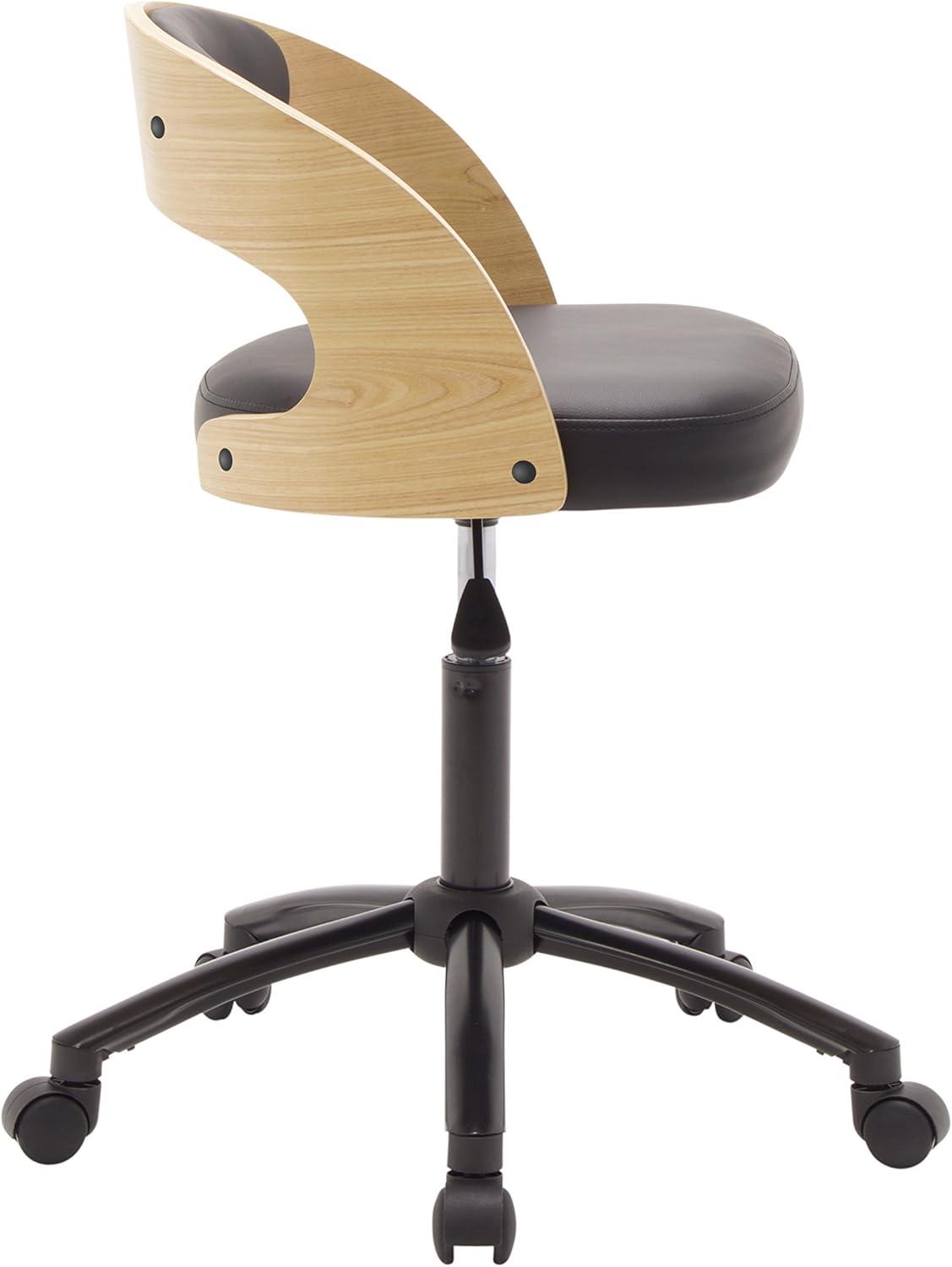 Ashwood Task Chair Black/Ashwood - Calico Designs