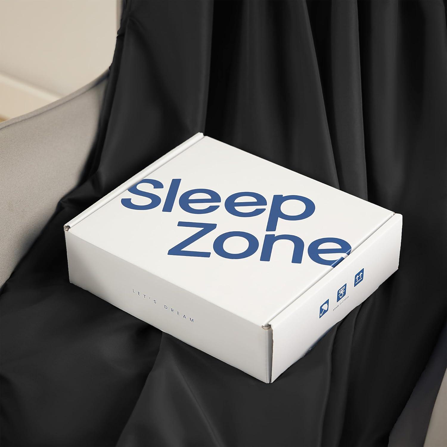 SLEEP ZONE Queen Sheets Black - Super Soft Sheets for Queen Size Bed, 4 Pieces Hotel Luxury Queen Sheet Set, Easy Care Microfiber Bed Sheet Set