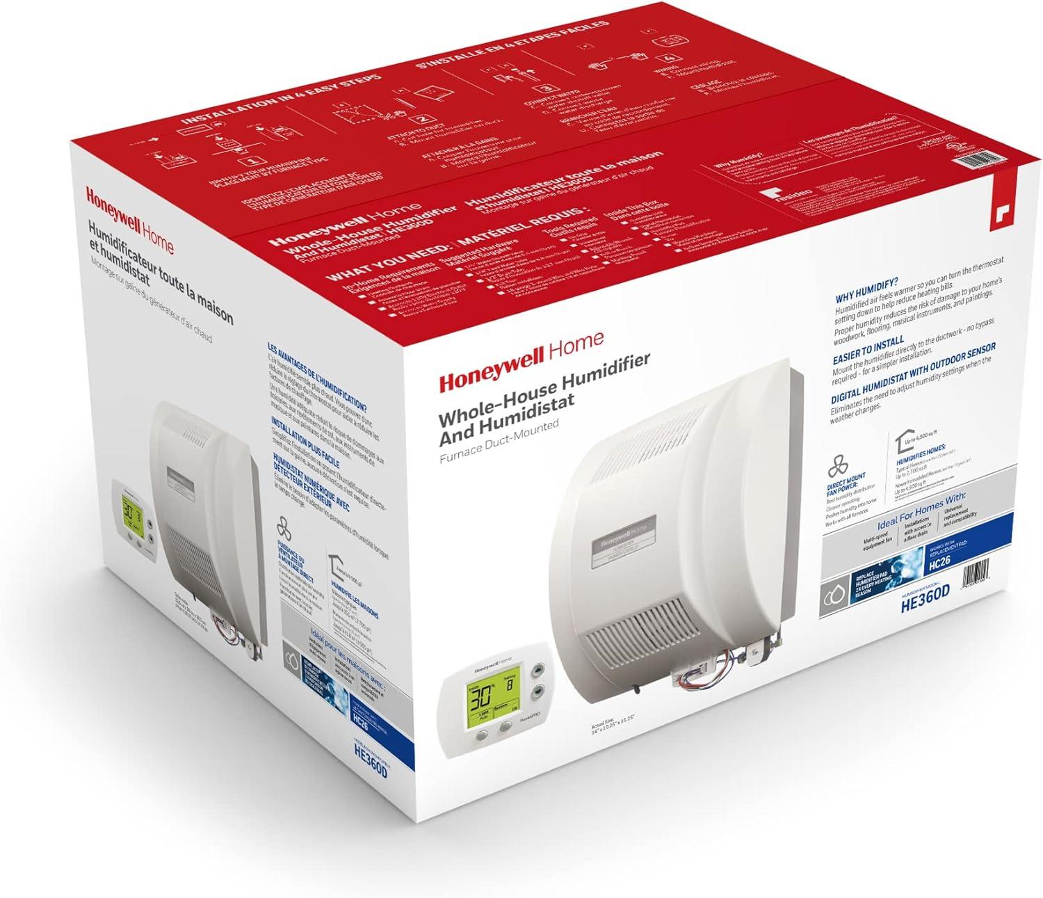 Whole Home Humidifier and Humidistat