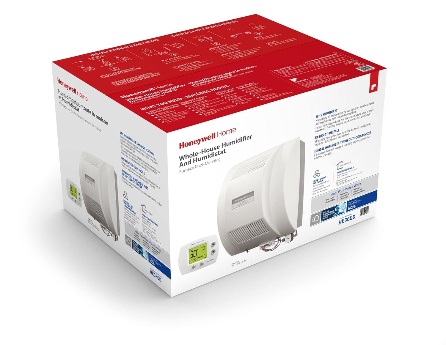 Whole Home Humidifier and Humidistat