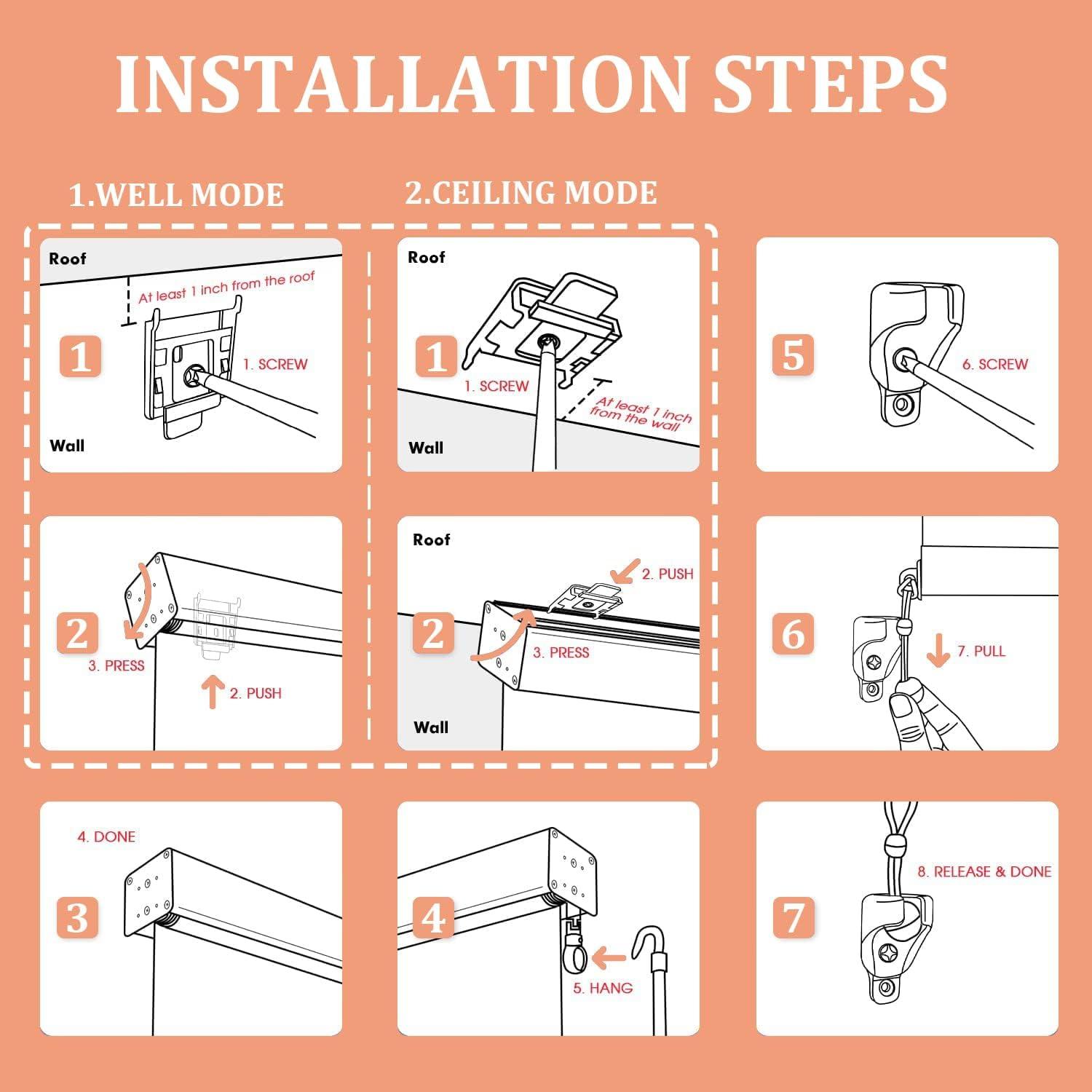 VICLLAX Outdoor Premium Roller Shades for Patio, Exterior Cordless Outdoor Blinds Porch Shades with Aluminum Valance (4' W X 8' L), Wheat