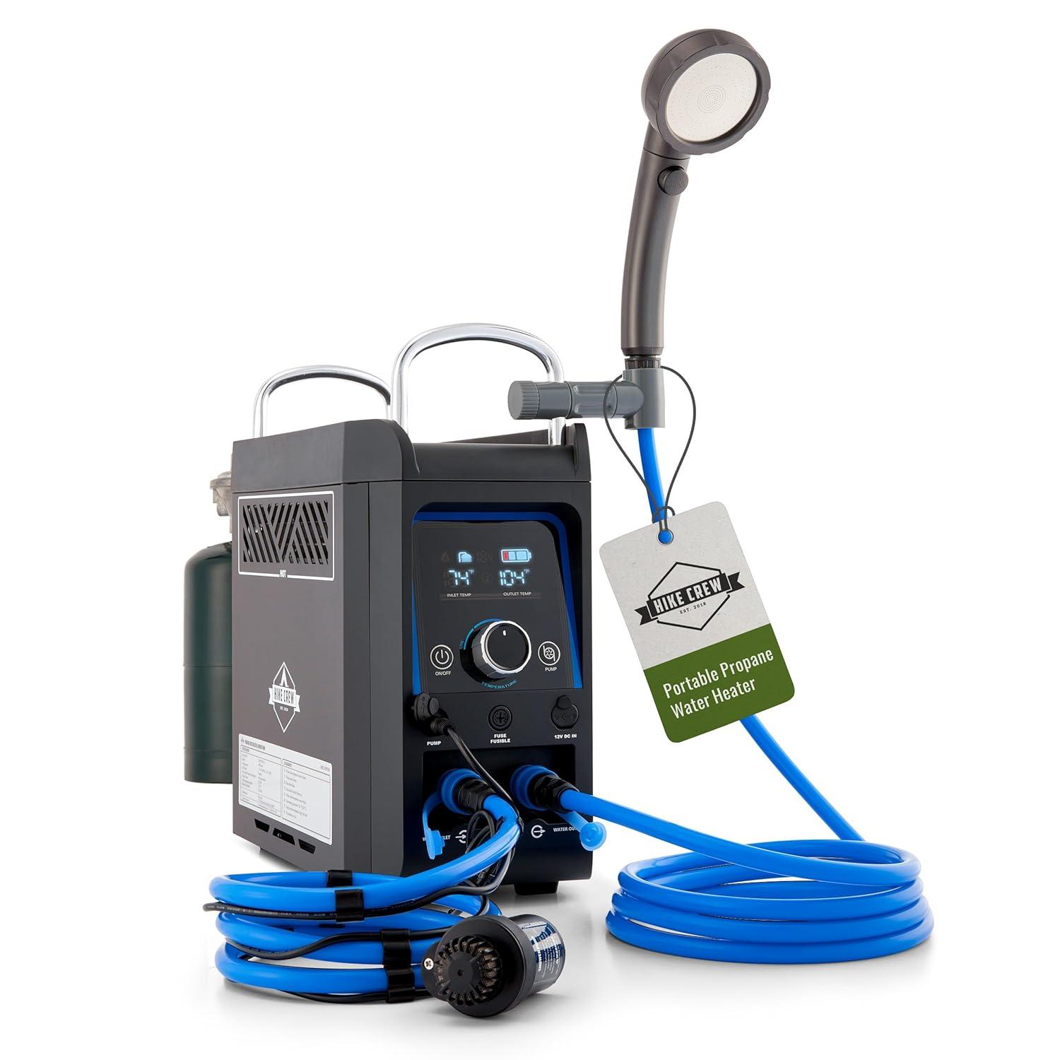 Hike Crew Portable Shower with Shower Head Attachment