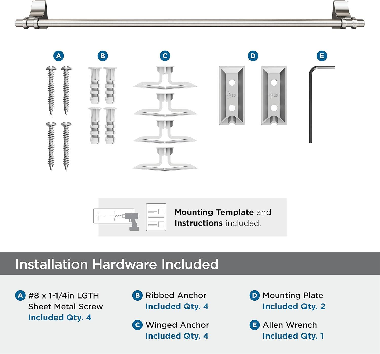Davenport 26.31" Wall Mounted Towel Bar