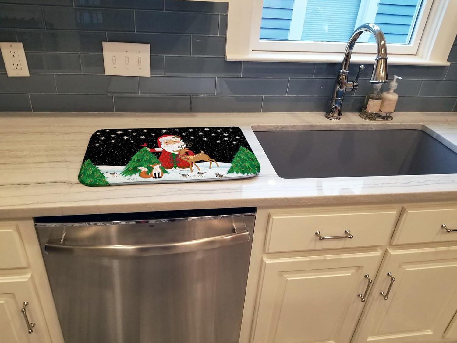 Santa Claus Drying Mat