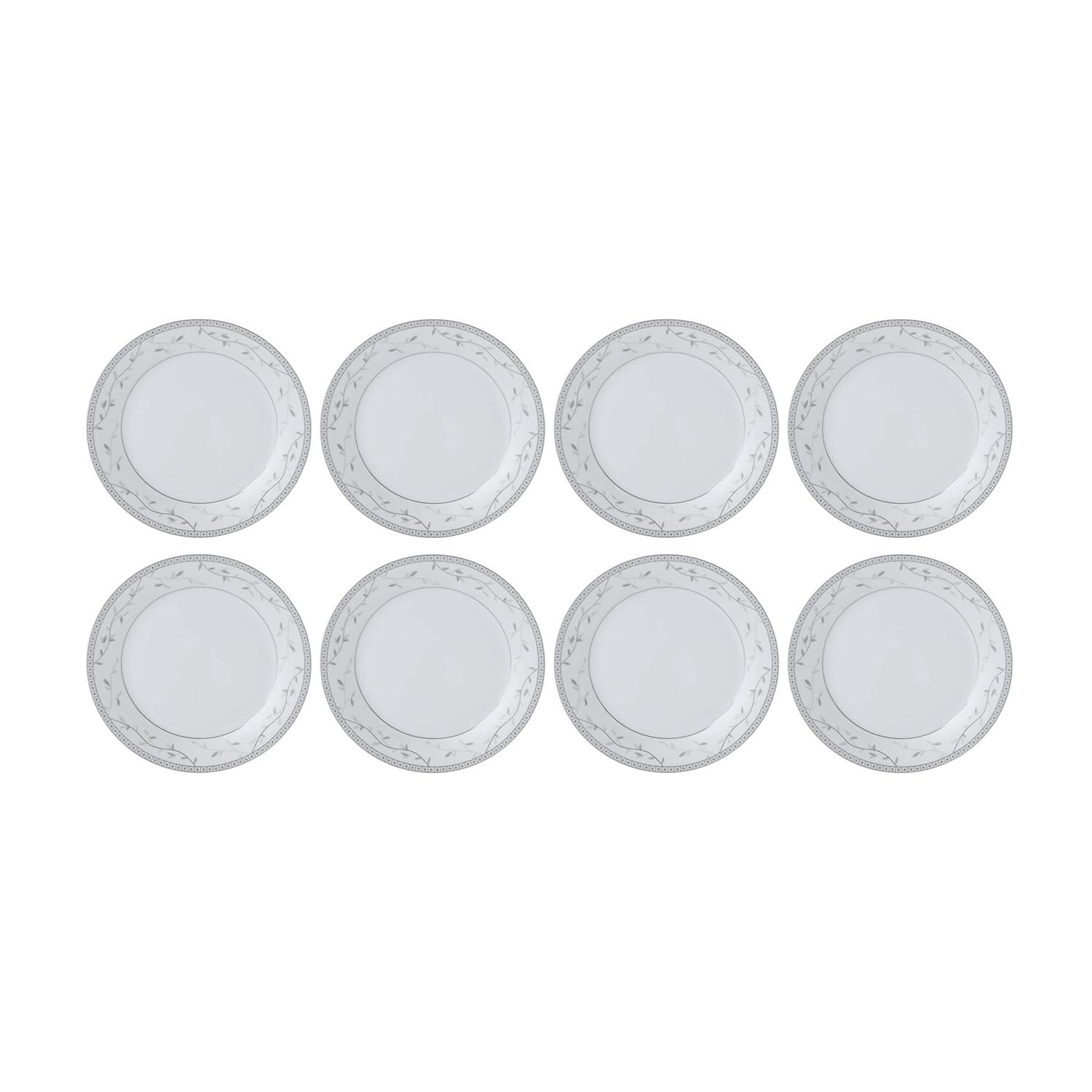 Fitz and Floyd Fitz and Floyd Platinum Vine 32-Piece Porcelain Dinnerware Set, Service for 8