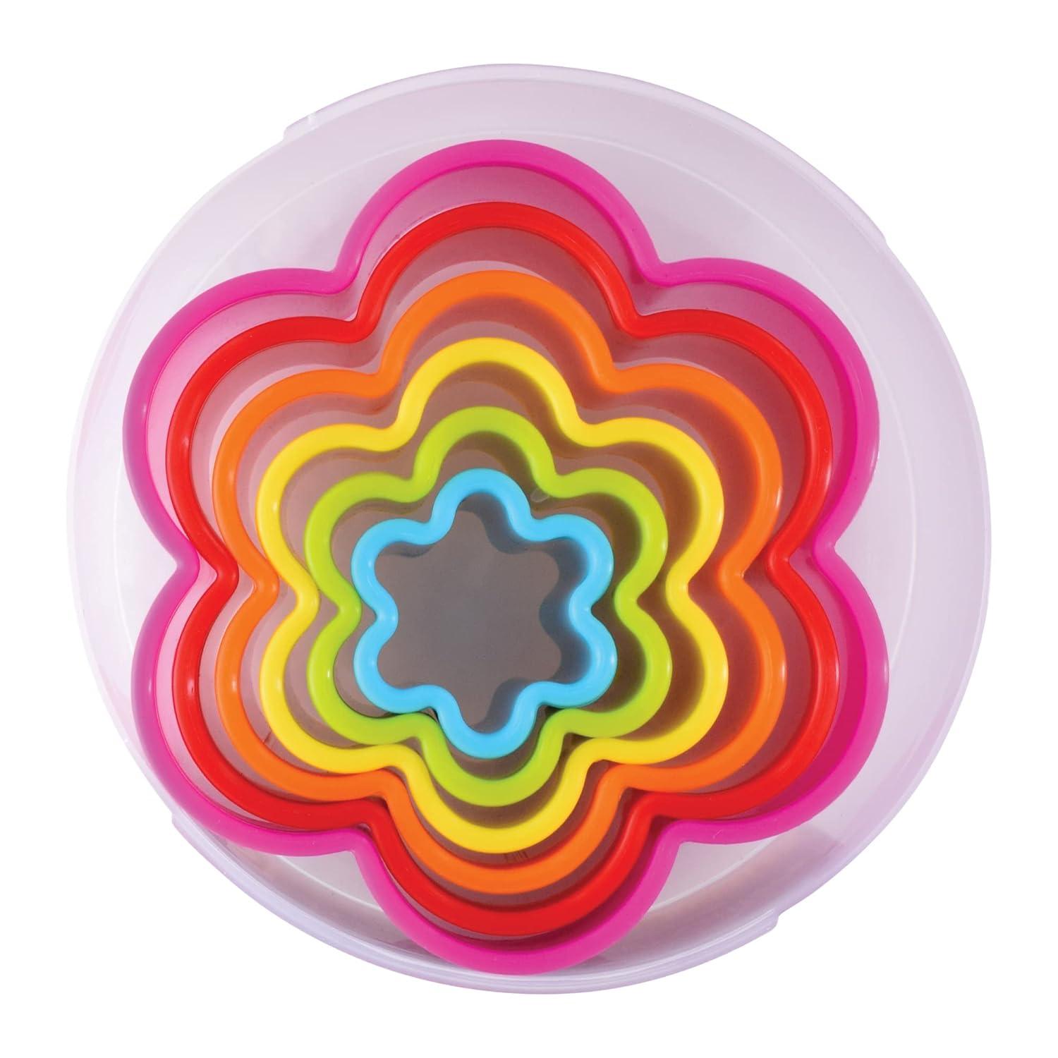 R&M International Scalloped Cookie and Biscuit Cutters, Assorted Sizes, 6-Piece Set