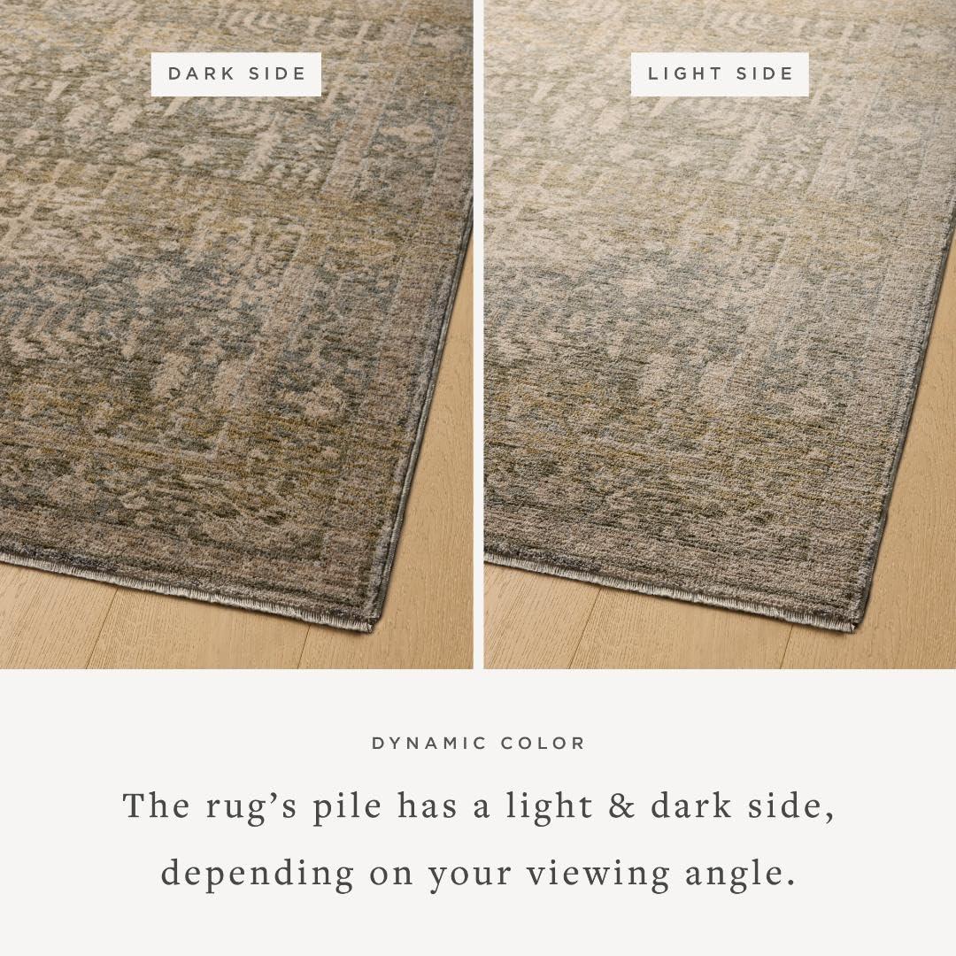 Magnolia Home by Joanna Gaines x Loloi Magnolia Home by Joanna Gaines x Loloi Junie Moss / Natural Area Rug