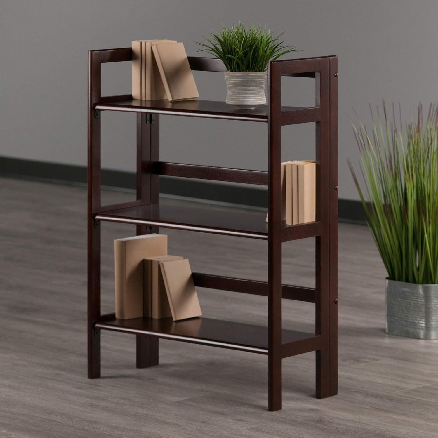 38.54" Terry Folding Bookcase - Winsome