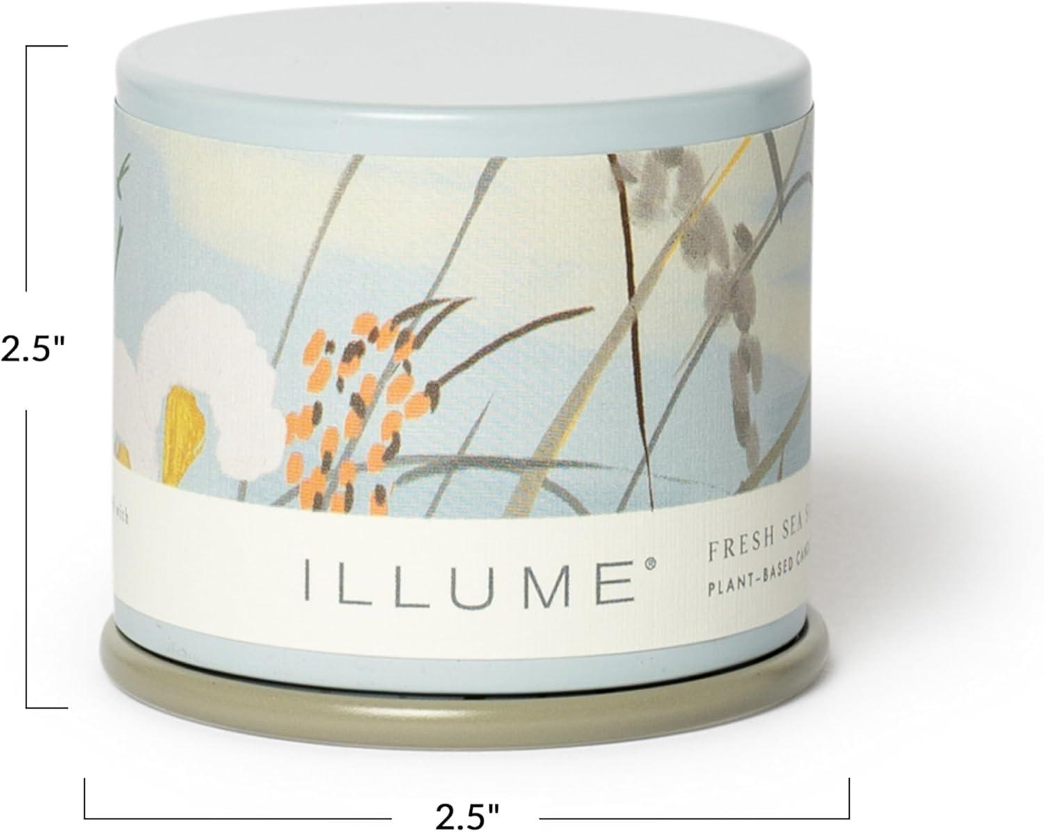 ILLUME Beautifully Done Essentials Fresh Sea Salt Statement Glass Scented Candle