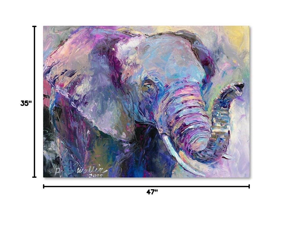 World Menagerie " Blue Elephant " by Richard Wallich